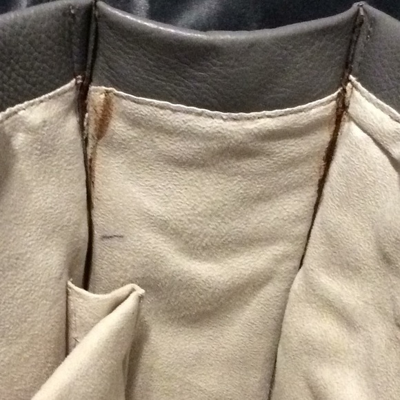 Erica Anenberg Madison Messenger Bag Gray - Picture 6 of 8